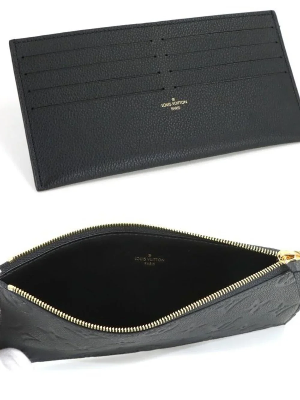 Louis Vuitton Monogram Empreinte Pochette Felicie Chain Wallet Leather - Picture 9 of 10